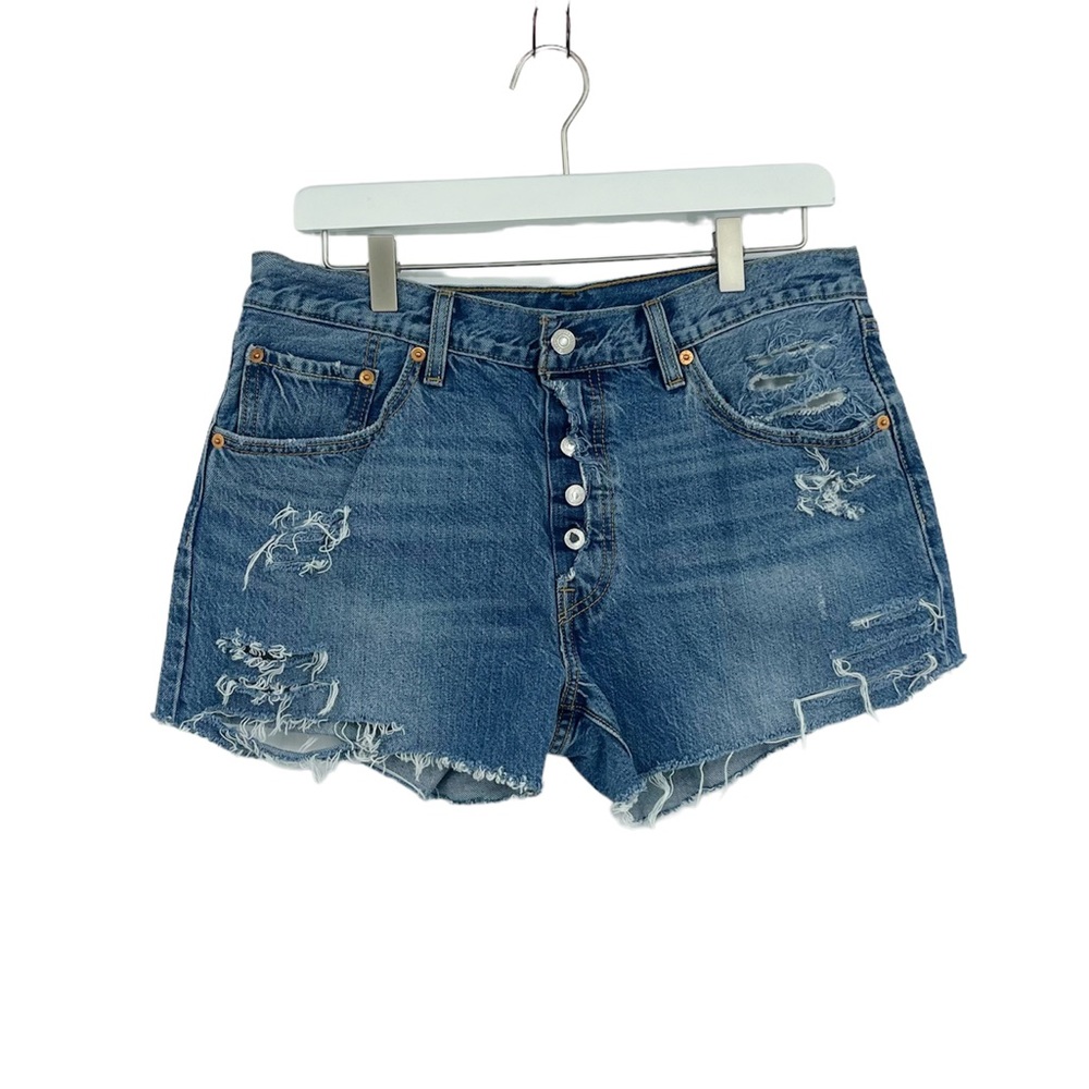 Levi’s 501 Custom Distressed Shorts Size 33